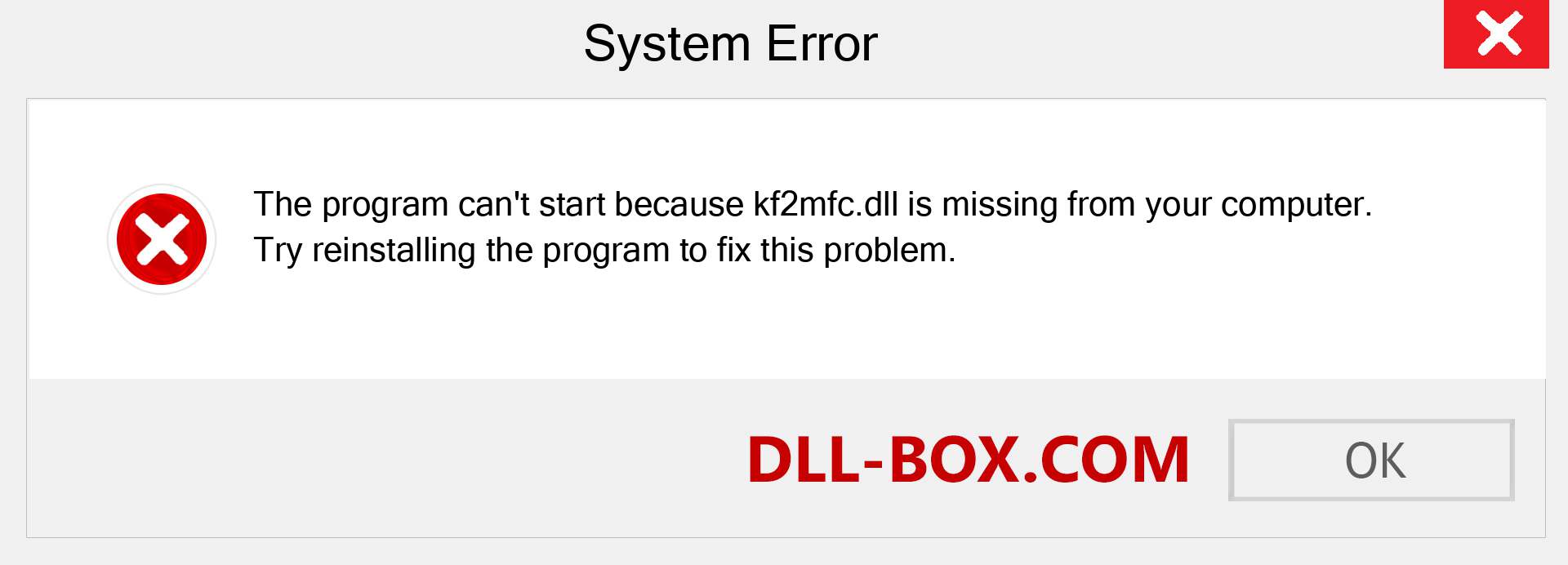  kf2mfc.dll file is missing?. Download for Windows 7, 8, 10 - Fix  kf2mfc dll Missing Error on Windows, photos, images